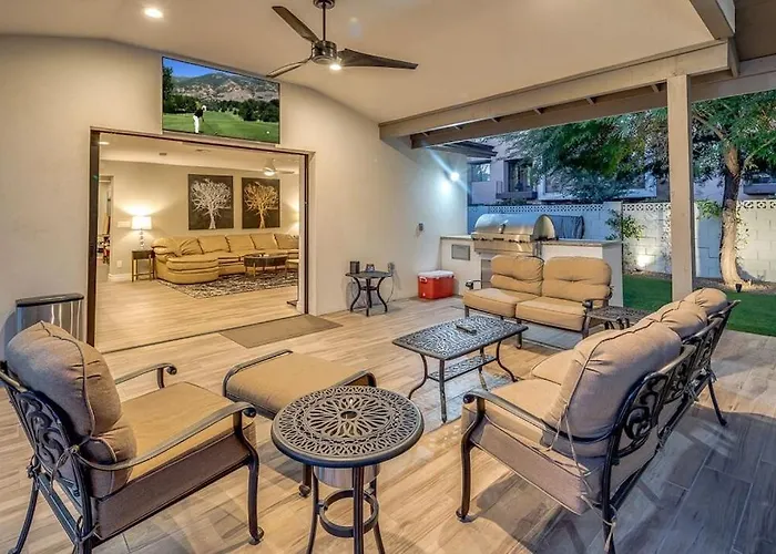 Ferienhaus Private Pool & ** Steps To Old Town ** Sanatized Scottsdale